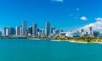 A beautiful South Florida day during storm & hurricane season.