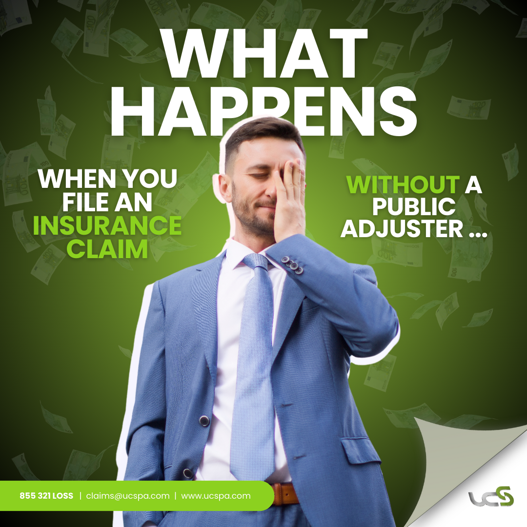 file claim without public adjuster